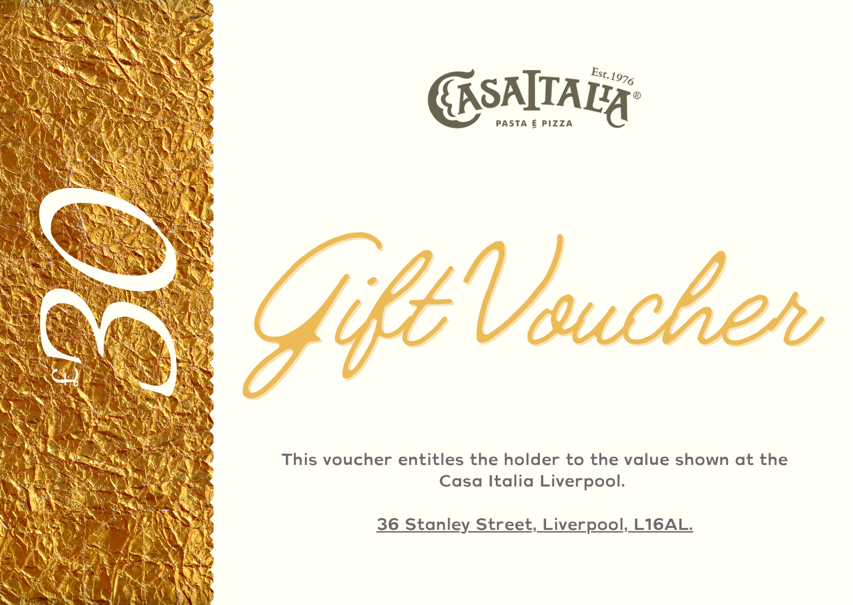 The Casa Italia Liverpool