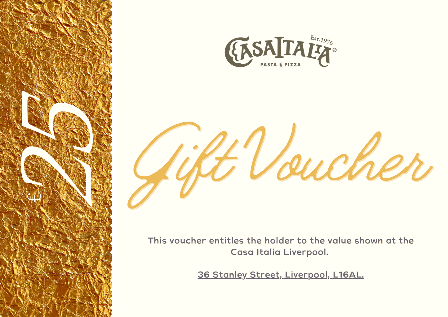 Gift Voucher